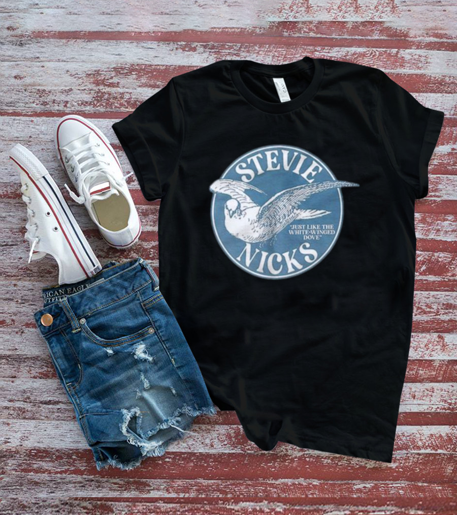 Stevie Nicks Just Like The White-Winged Dove Circular T-Shirt