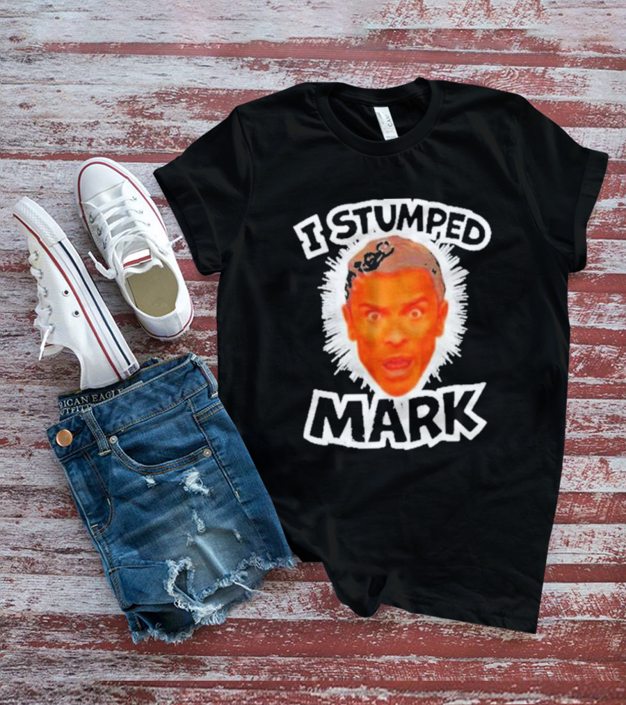 I Stumped Mark Meme Face Reaction Bold Text Game Show Phrase T-Shirt
