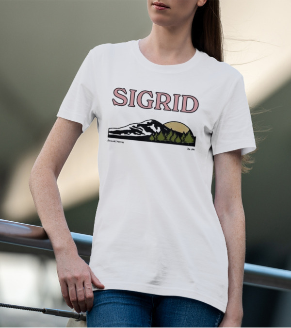 Sigrid Arendal Norway Mountain Sunset 1996 T-Shirt
