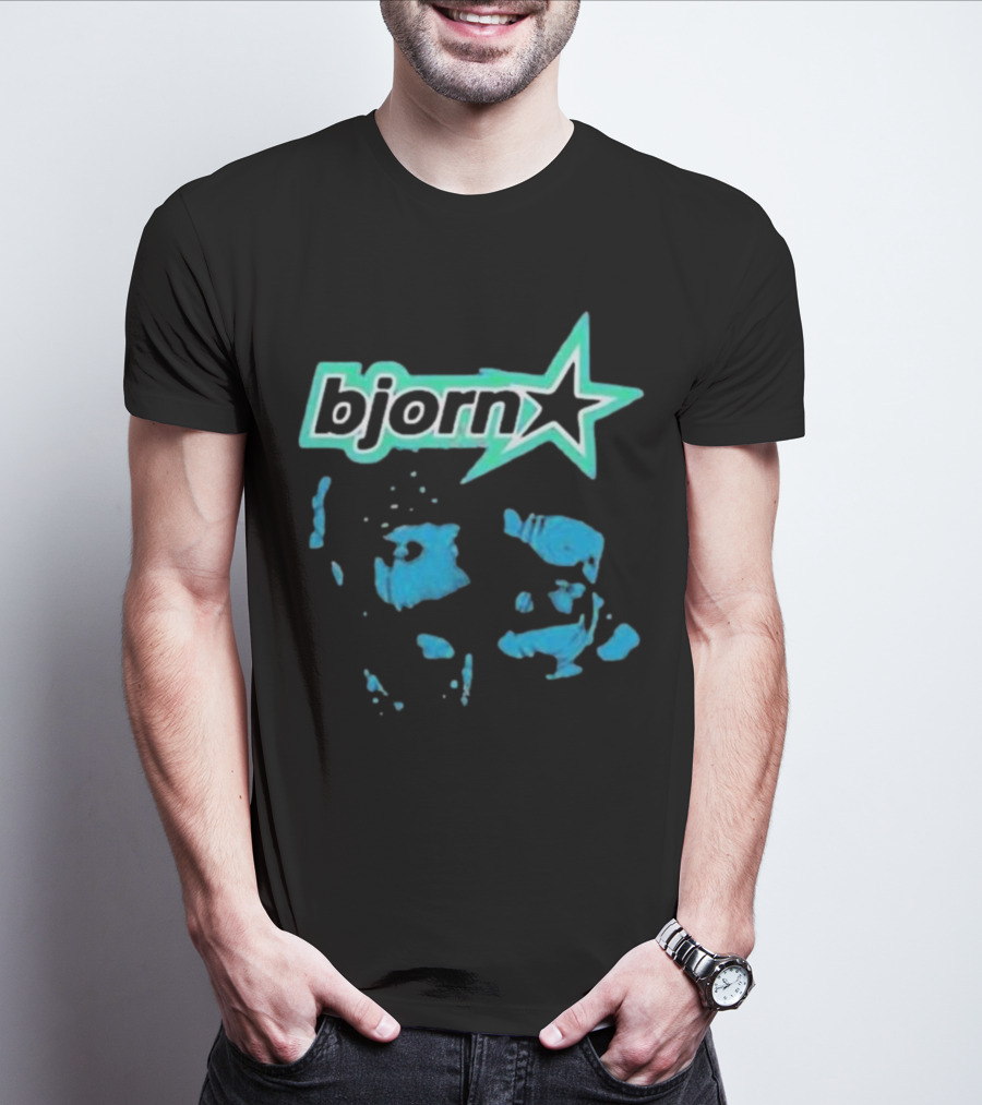 Smino Merch Zero Fatigue Bjorn Star Face T-Shirt