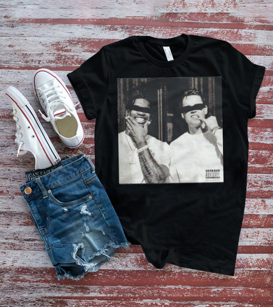 Bengalsgraphics They Are Burning All The Witches So Light Me Parental Advisory Duo With Black Bars T-Shirt