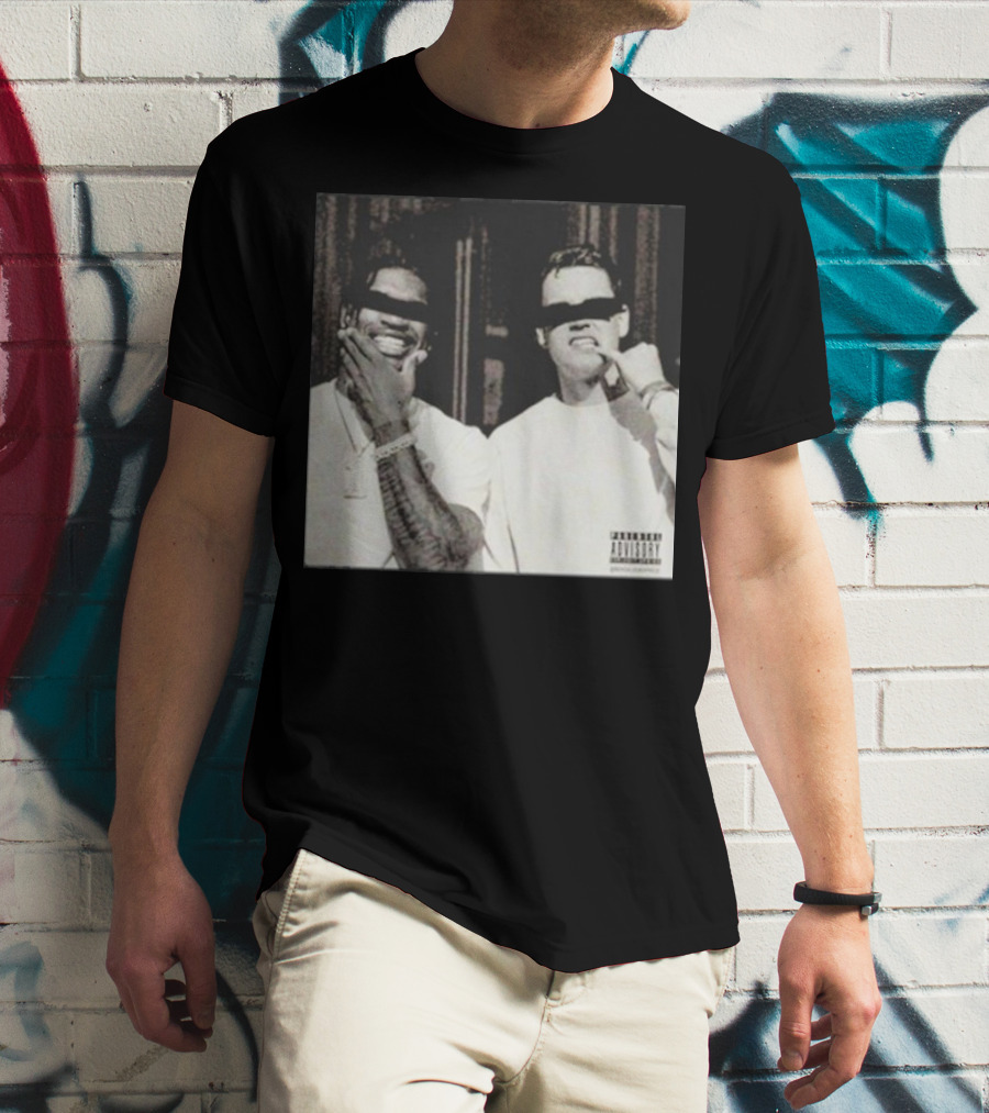 Bengalsgraphics They Are Burning All The Witches So Light Me Parental Advisory Duo With Black Bars T-Shirt