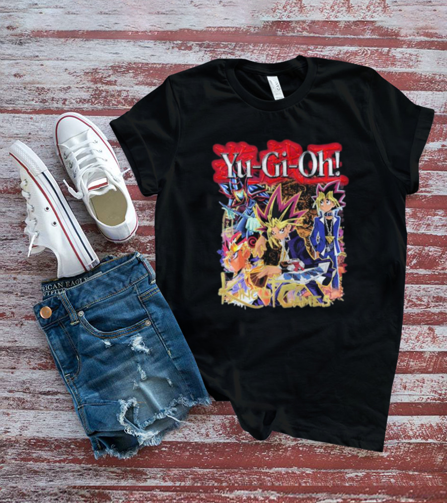 Yu-Gi-Oh King Of Games Featuring Iconic Duelists And Characters T-Shirt