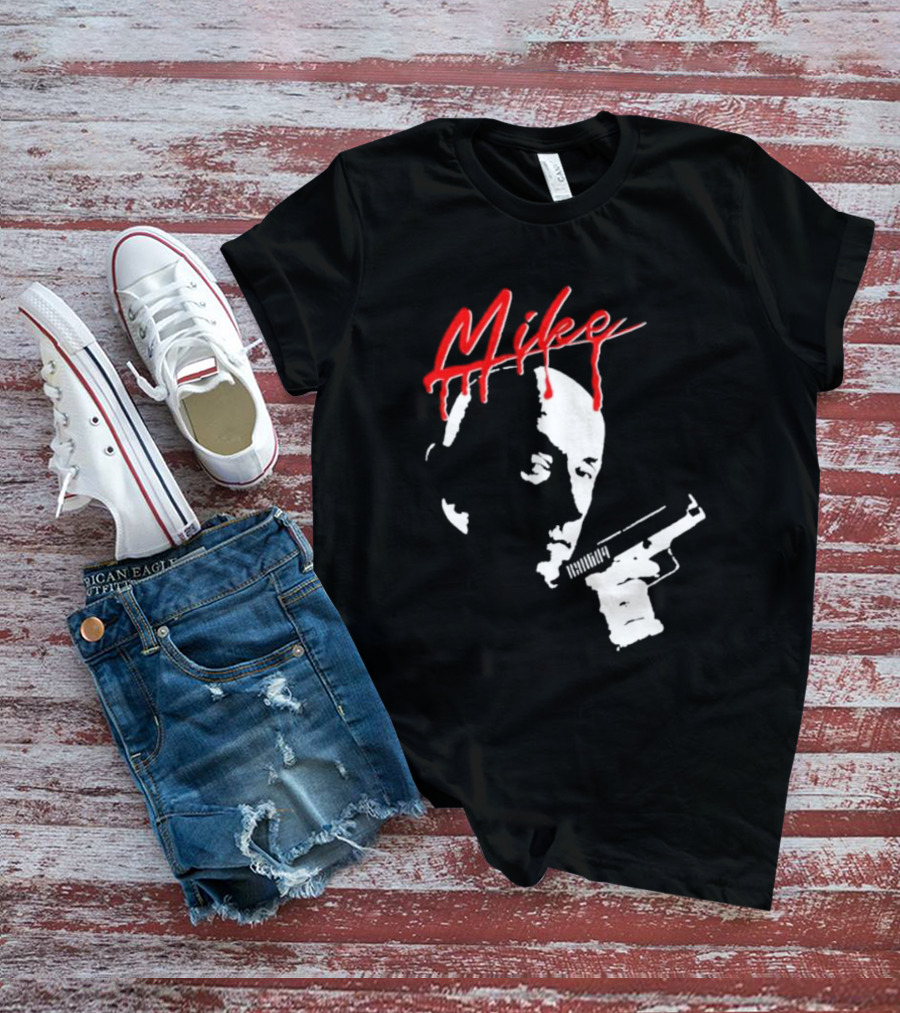 Mike Crime Noir Gunman T-Shirt