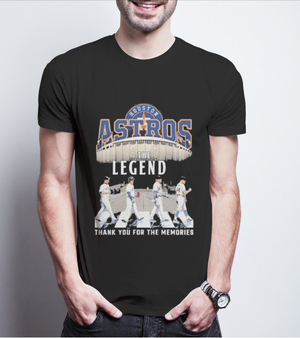 Houston Astros The Legend Thank You For The Memories T-Shirt