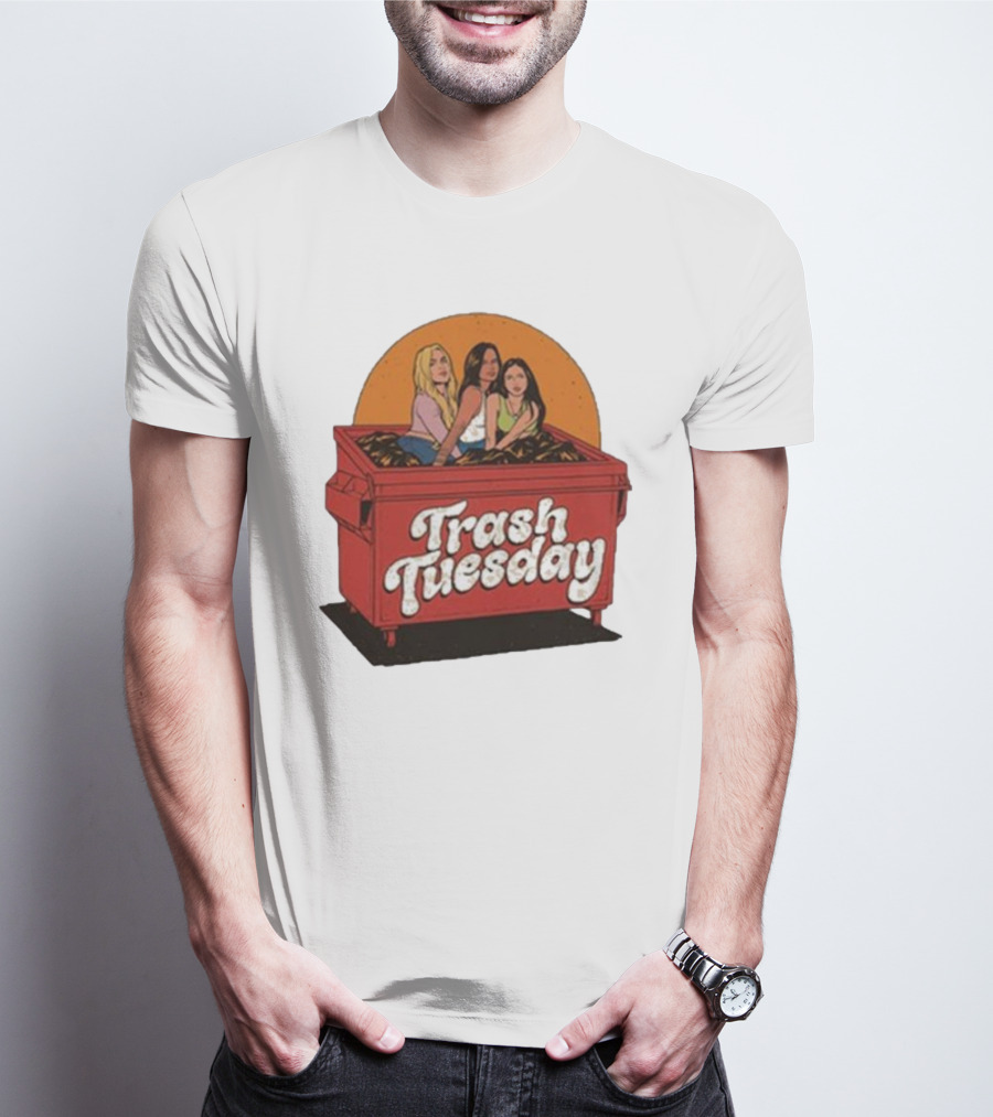 Trash Tuesday Dumpster Trio T-Shirt