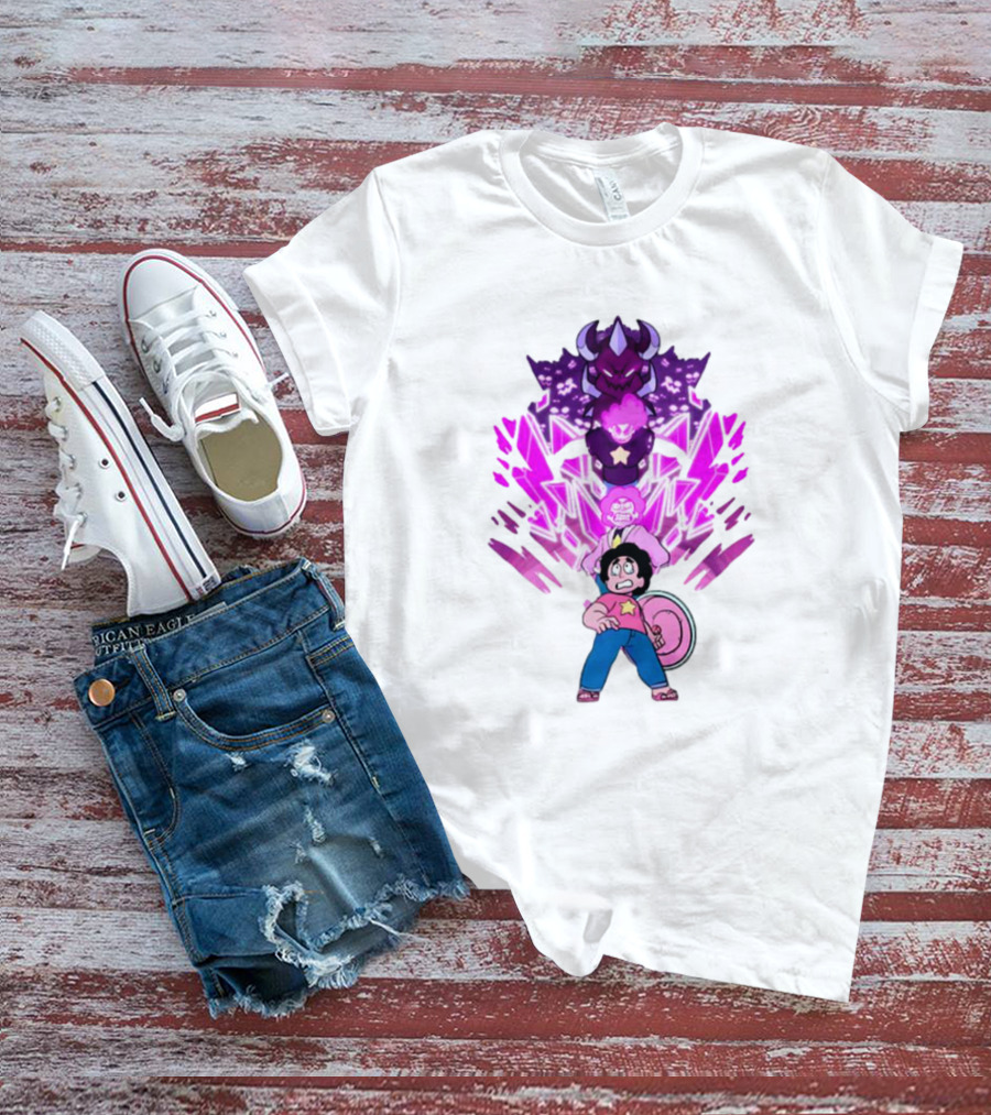 Jakeneutron Steven Universe Dark Fusion Transformation T-Shirt