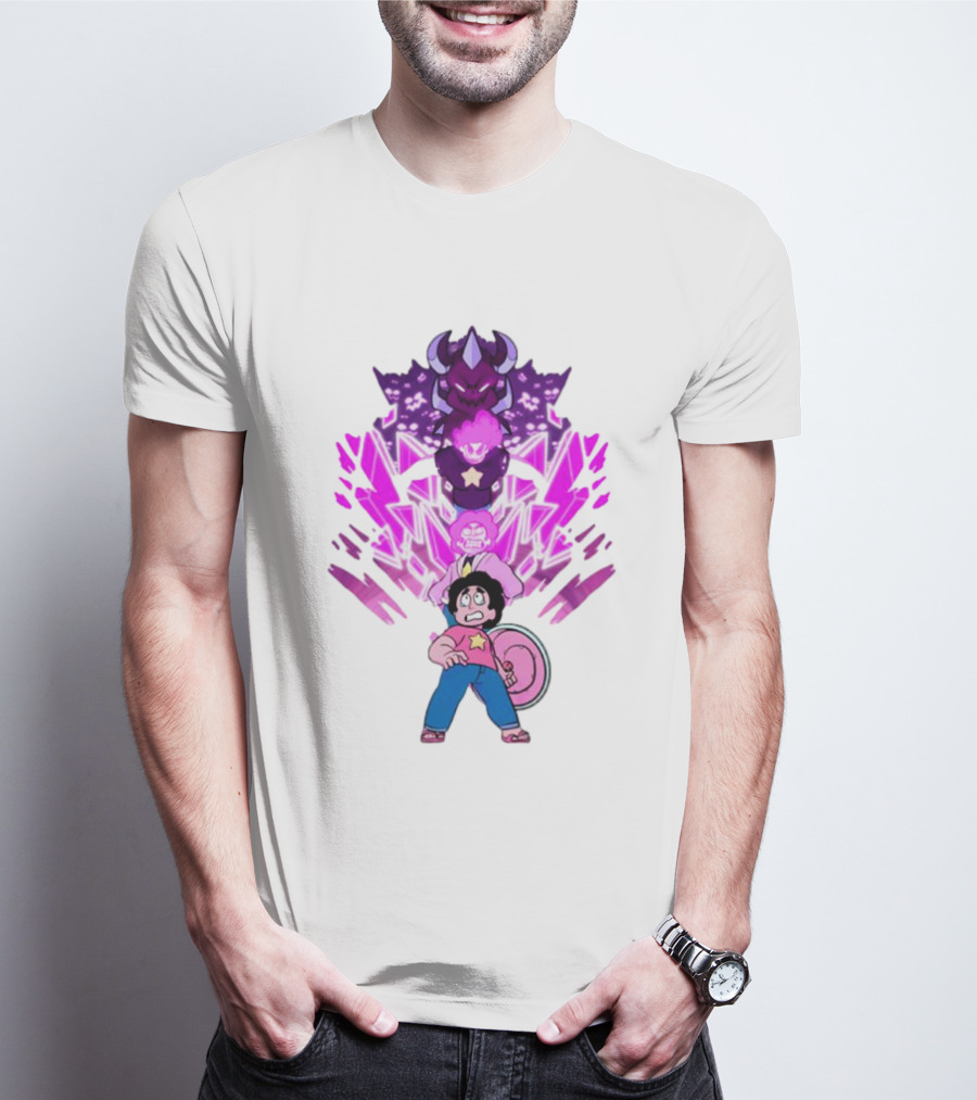 Jakeneutron Steven Universe Dark Fusion Transformation T-Shirt