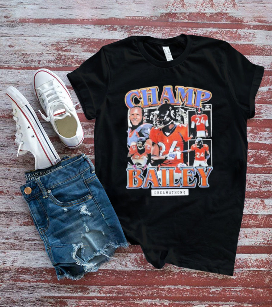 CHAMP BAILEY DREAMATHON NFL 24 T-Shirt
