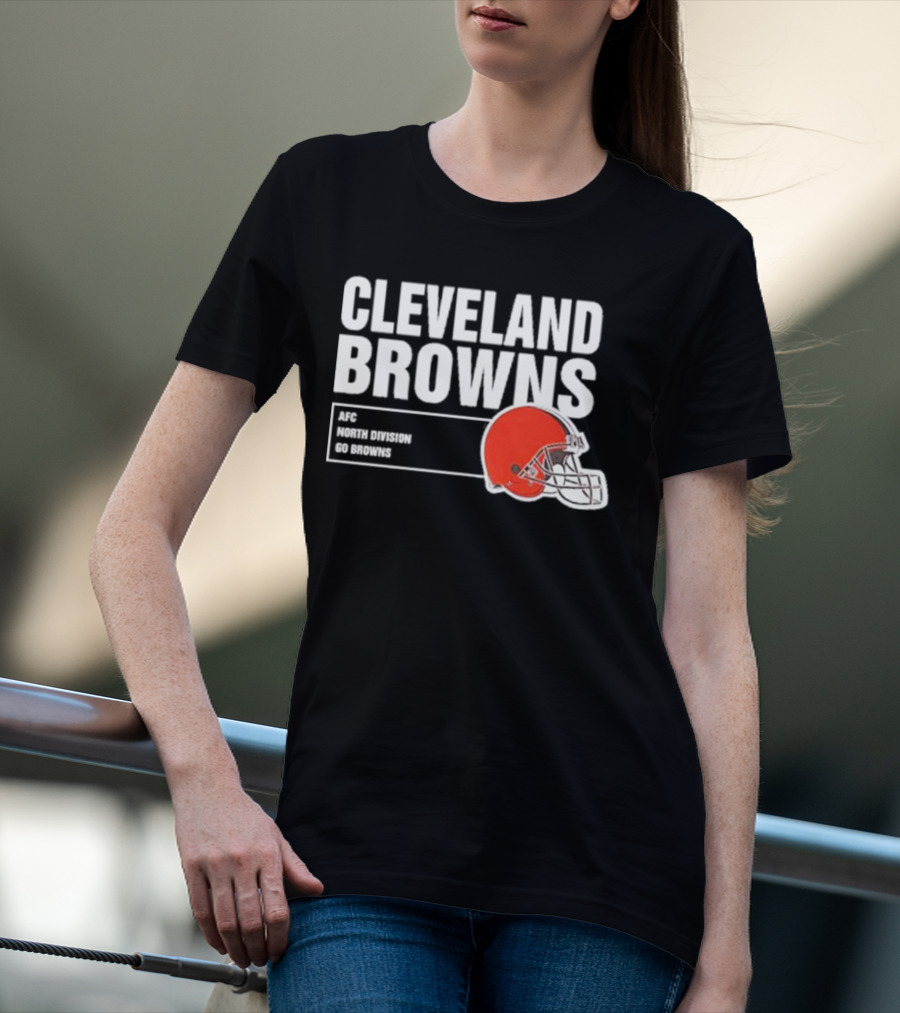 Cleveland Browns AFC North Division Go Browns T-Shirt