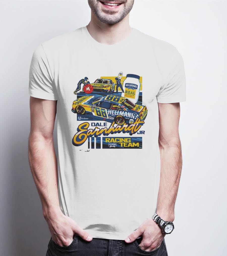 Dale Earnhardt Jr Racing Team Hellmann’s Real Cars 88 Racing Team T-Shirt
