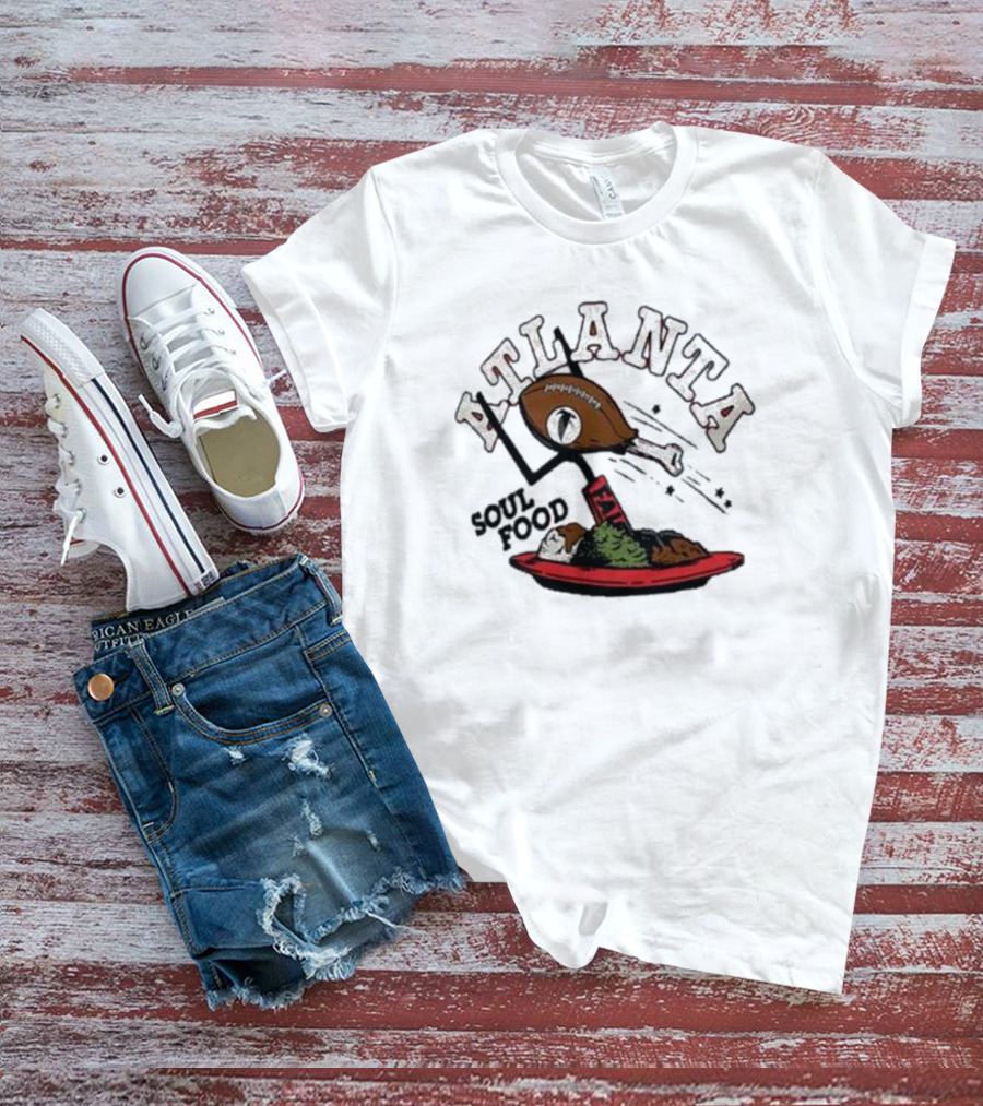 Atlanta Falcons Flavortown Soul Food Football T-Shirt