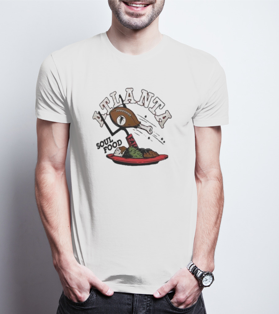 Atlanta Falcons Flavortown Soul Food Football T-Shirt