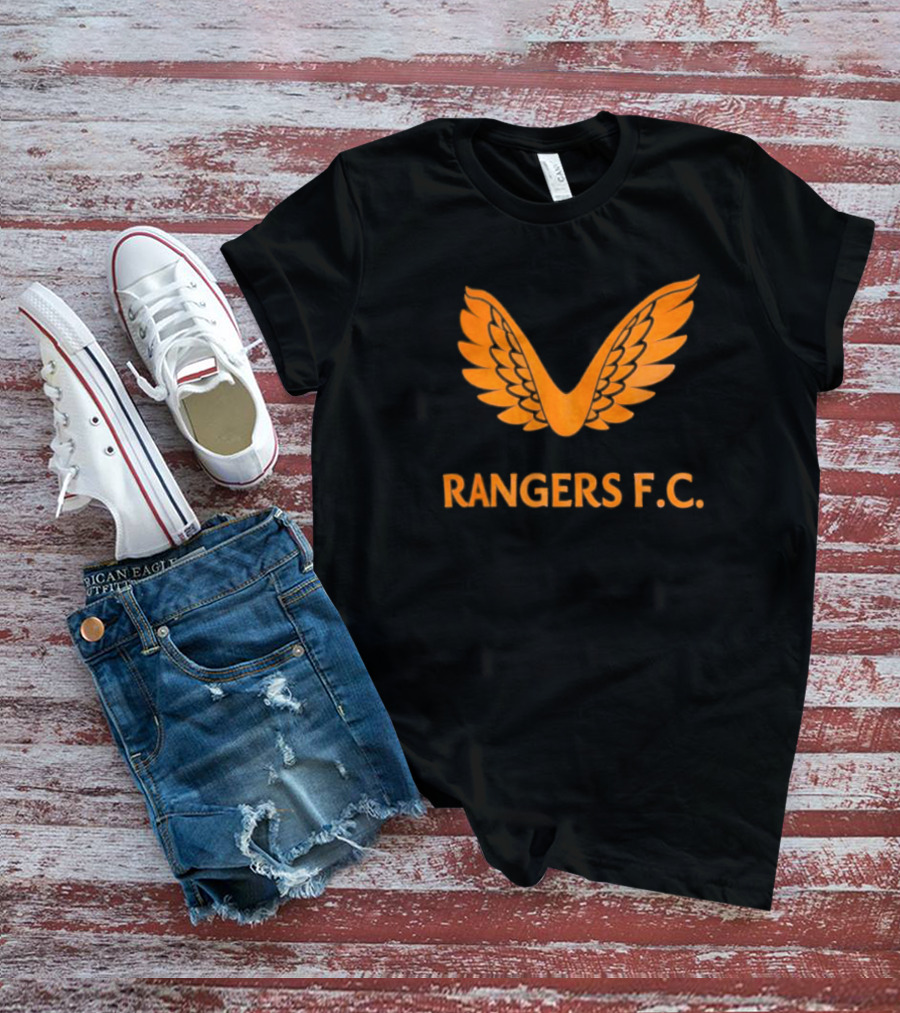 Rangers F.C. Orange Winged Emblem T-Shirt