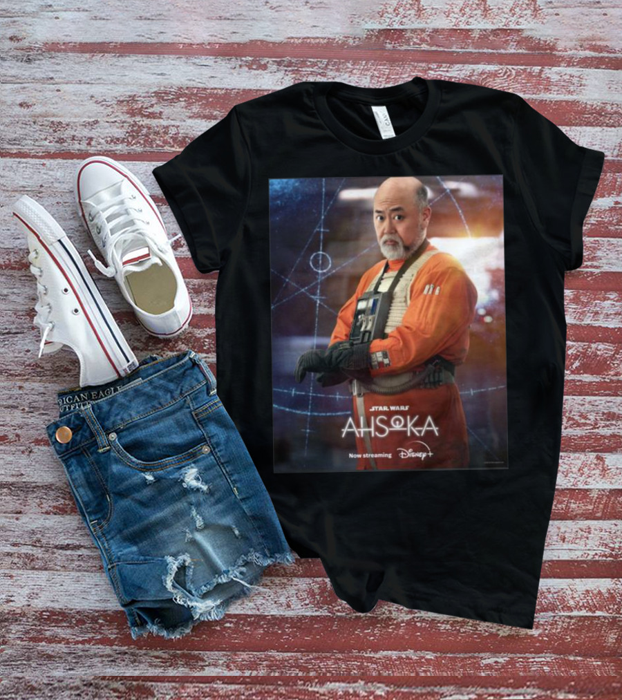 Ahsoka Carson Teva Character Star Wars Disney Plus Now Streaming T-Shirt