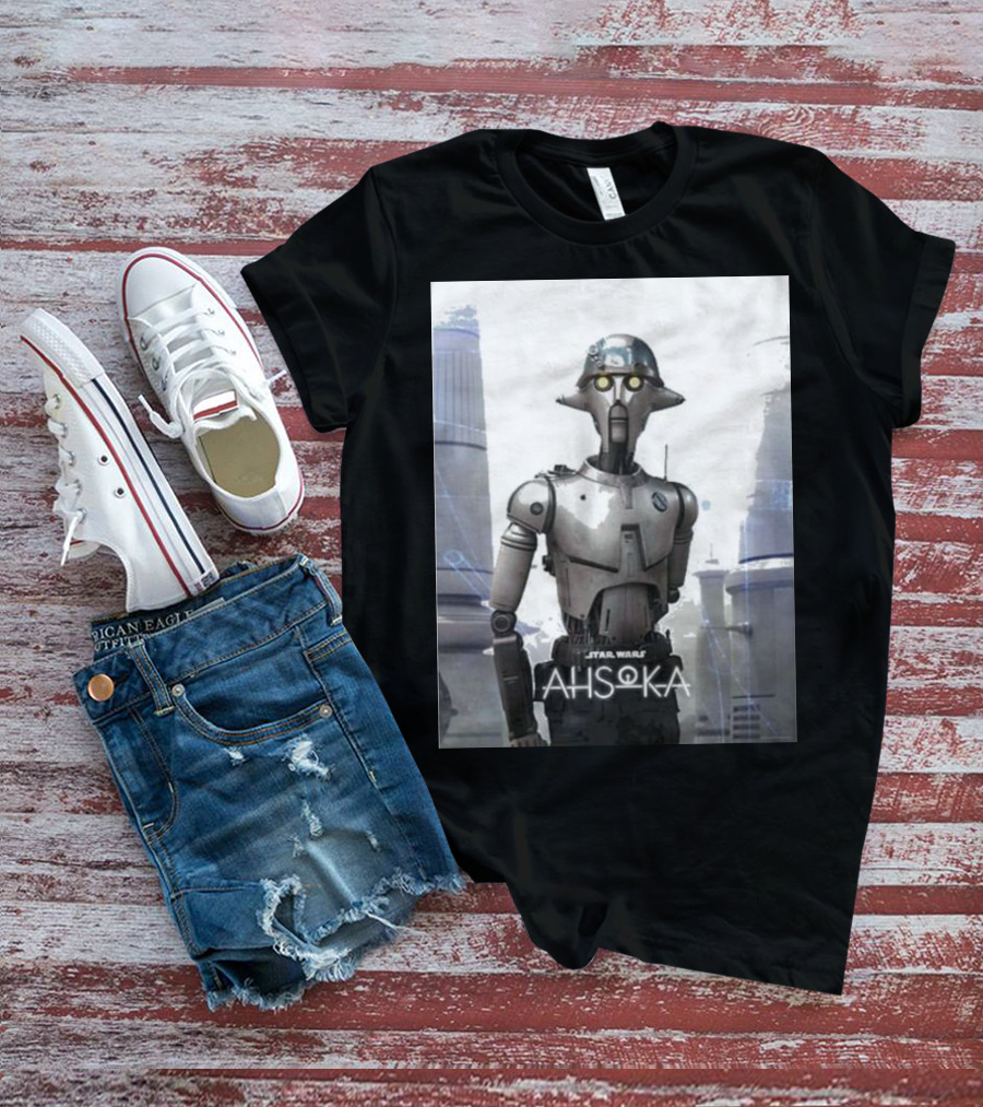 Star Wars Ahsoka Huyang Character Robot Droid T-Shirt
