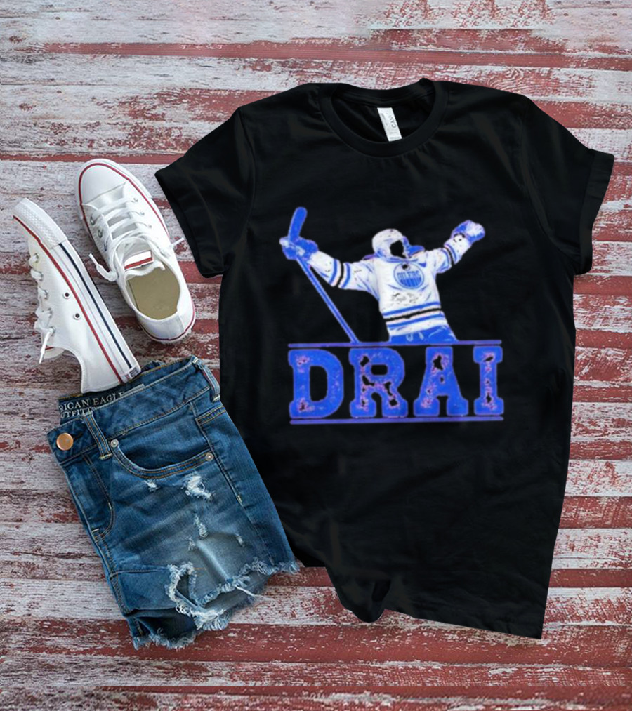 Leon Draisaitl Edmonton Oilers Drai Hockey T-Shirt