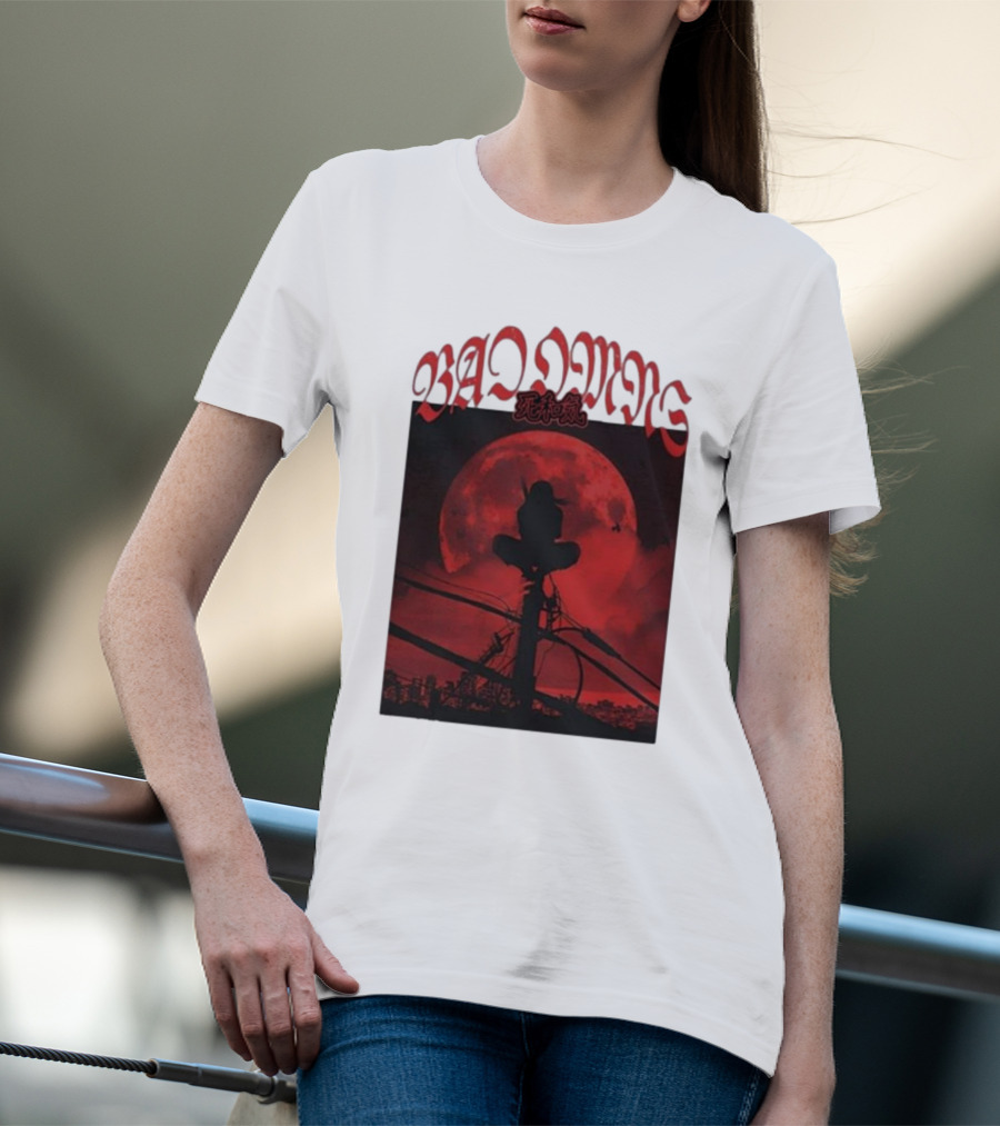 Bad Omens Red Moon Powerlines T-Shirt
