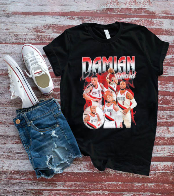 Damian Lillard Portland Blazers Basketball T-Shirt