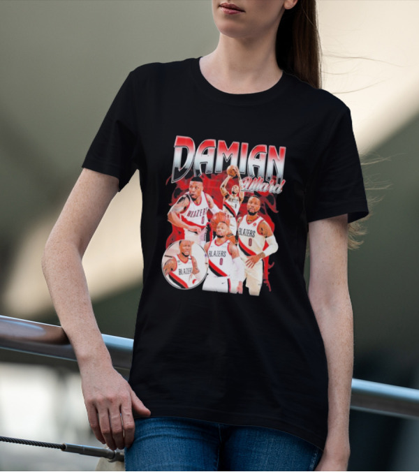 Damian Lillard Portland Blazers Basketball T-Shirt