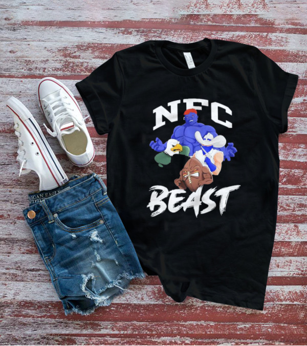 NFC Beast Football Characters And Mascots T-Shirt