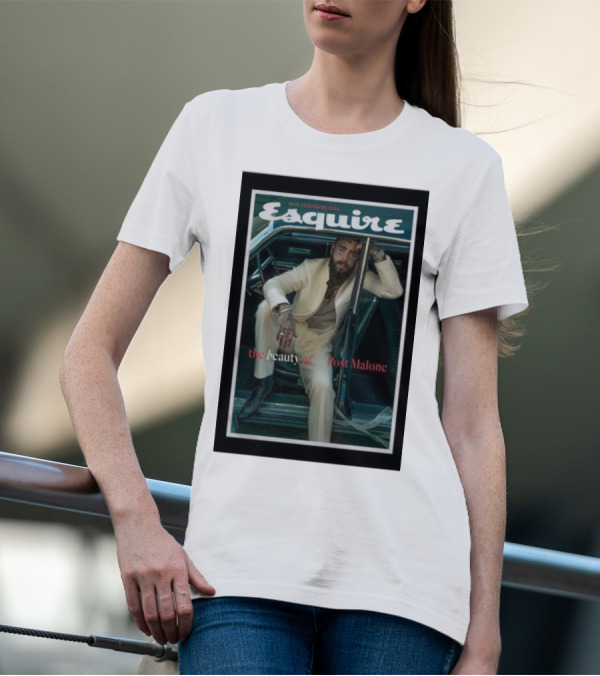 Esquire 90th Anniversary Issue The Beauty Of Post Malone T-Shirt
