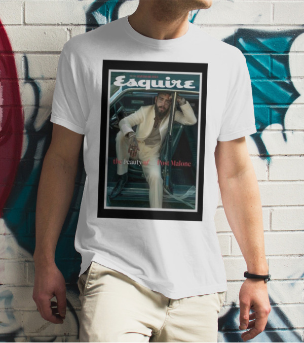 Esquire 90th Anniversary Issue The Beauty Of Post Malone T-Shirt