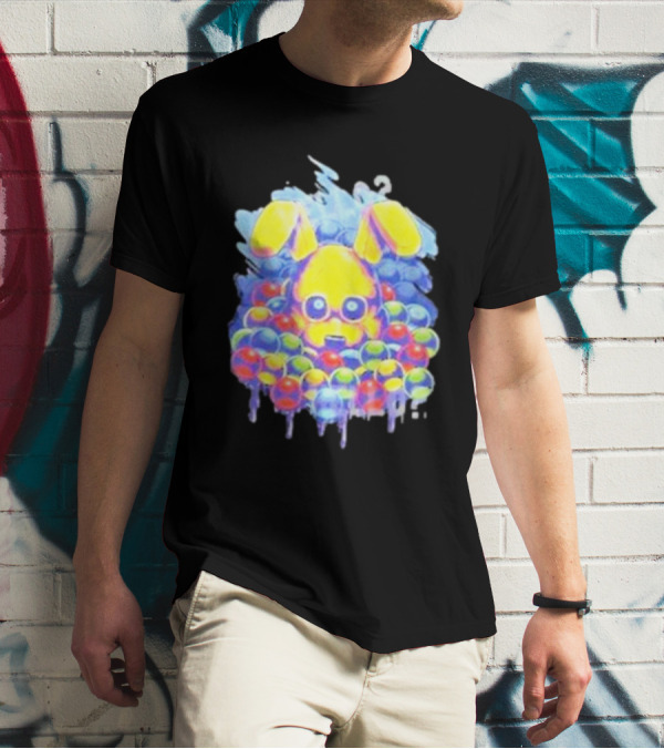 Five Nights At Freddy’s Ball Pit Surprise With Yellow Bunny Ears T-Shirt