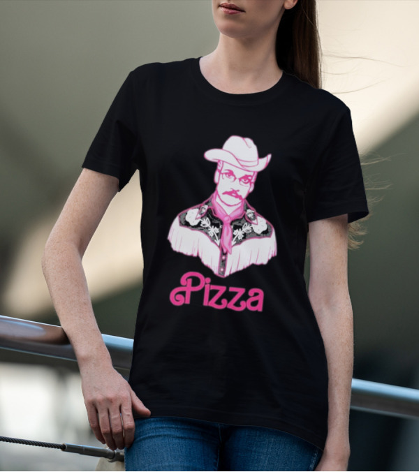 Pizzamas Cowboy John Pizza T-Shirt
