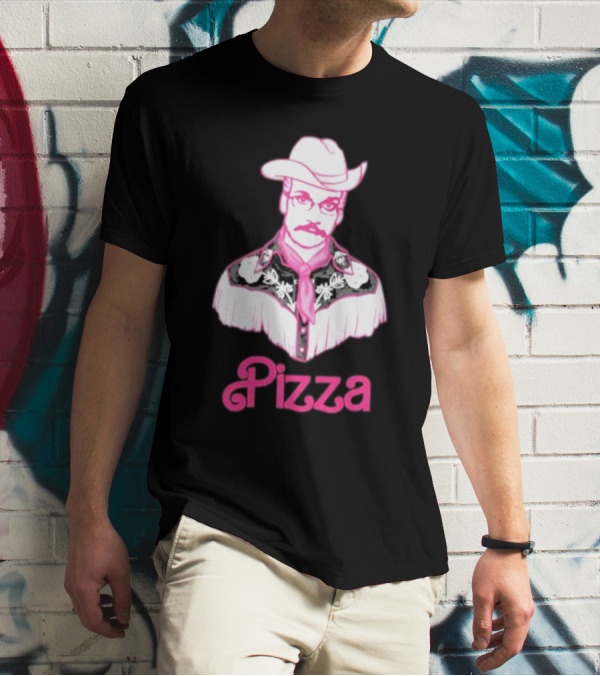 Pizzamas Cowboy John Pizza T-Shirt