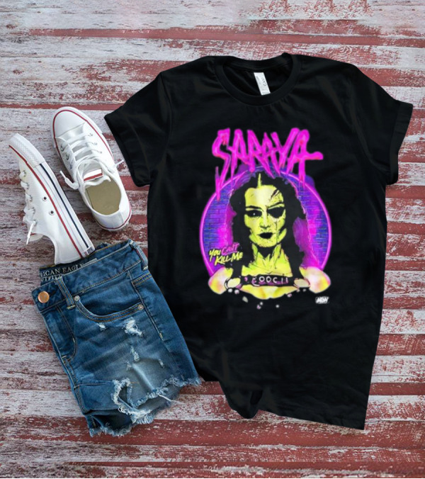 Saraya You Can't Kill Me Neon Halloween T-Shirt