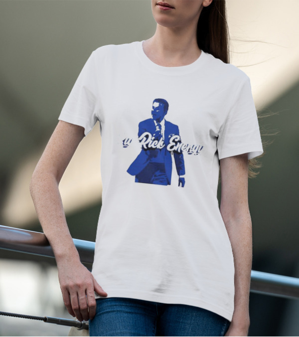 Aaron Torres Big Rick Energy Johnnie’s Blue Suit T-Shirt