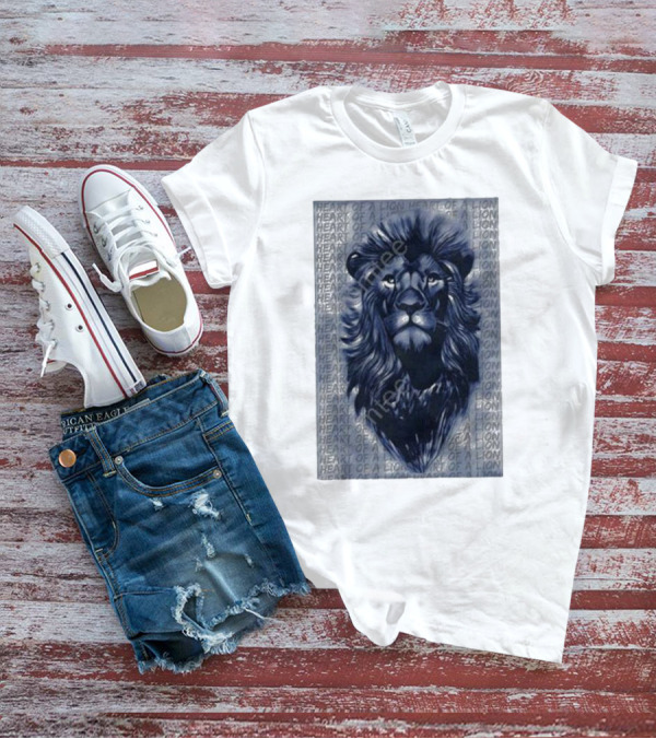 Seatbelt Gang Merch Heart Of A Lion Bold Lion T-Shirt