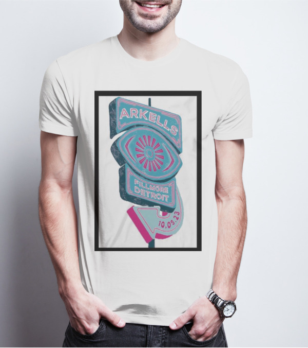 Arkells Fillmore Detroit 10.05.23 Tour Sign T-Shirt