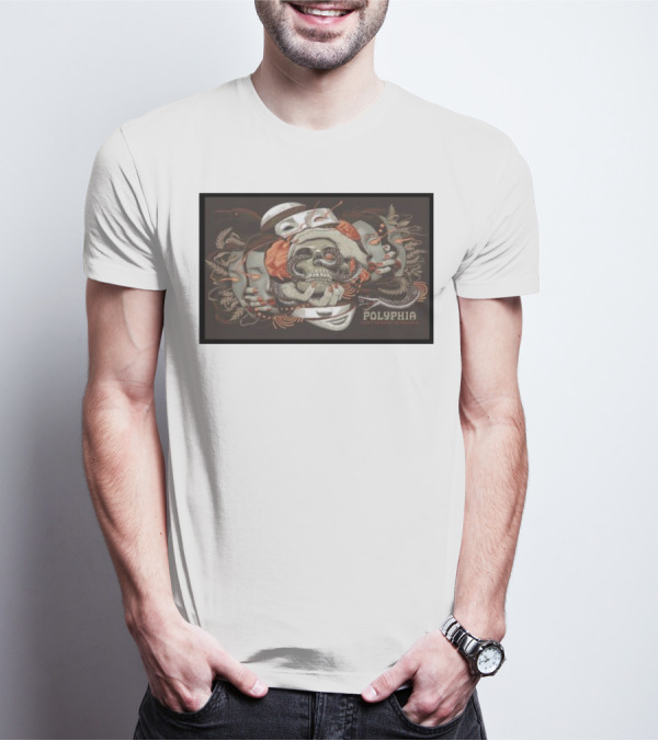 Polyphia Skull And Octopus Artwork October 5th T-Shirt