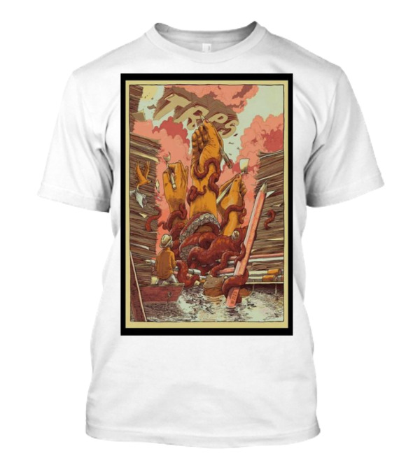 TRPS Festival San Francisco October 21 Floating Giant Hands And Tentacles Scene T-Shirt