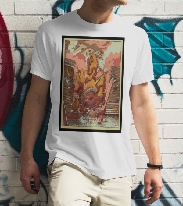 TRPS Festival San Francisco October 21 Floating Giant Hands And Tentacles Scene T-Shirt