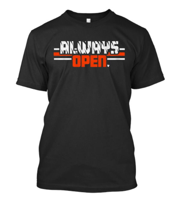 Always Open Cincinnati Football Fan T-Shirt