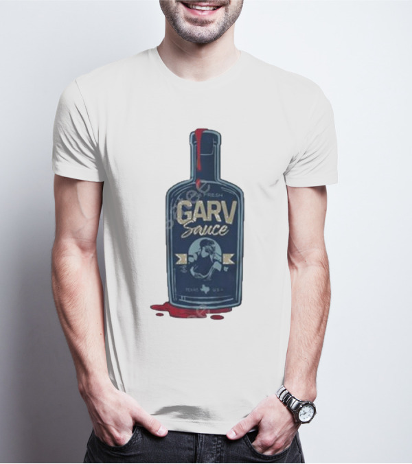 Garv Sauce Mitch Garver BreakingT Texas USA Baseball Bottle T-Shirt