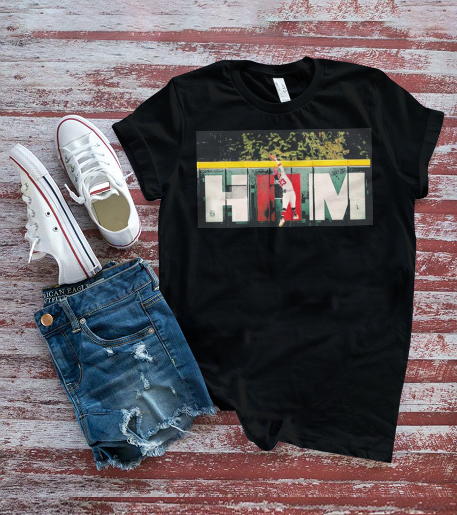 Him Michael Harris II 23 Braves Outfield Catch T-Shirt