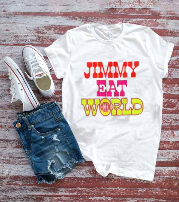 Jimmy Eat World Retro Bubble Lettering T-Shirt