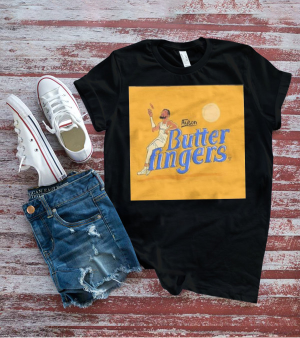 Phoenix Suns Ayton Butter Fingers Basketball Suns Ball T-Shirt