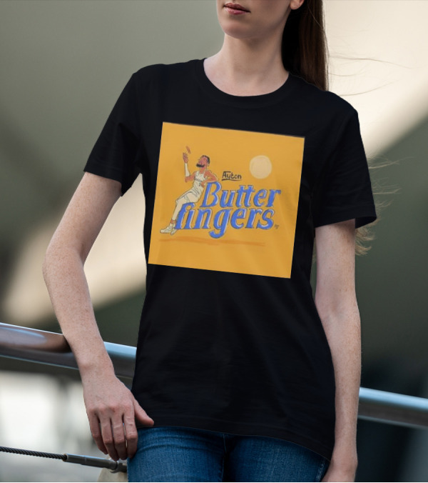 Phoenix Suns Ayton Butter Fingers Basketball Suns Ball T-Shirt
