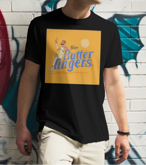 Phoenix Suns Ayton Butter Fingers Basketball Suns Ball T-Shirt