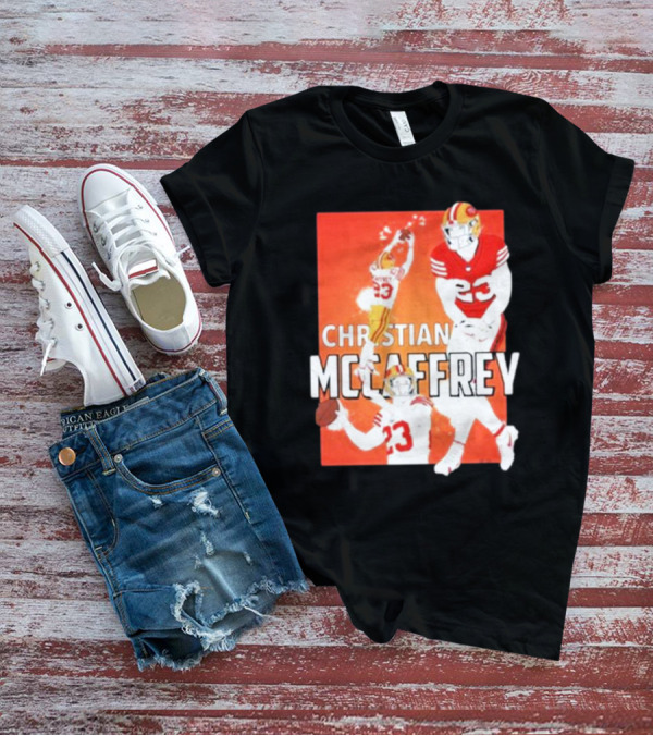 Christian McCaffrey 23 Football Highlights T-Shirt