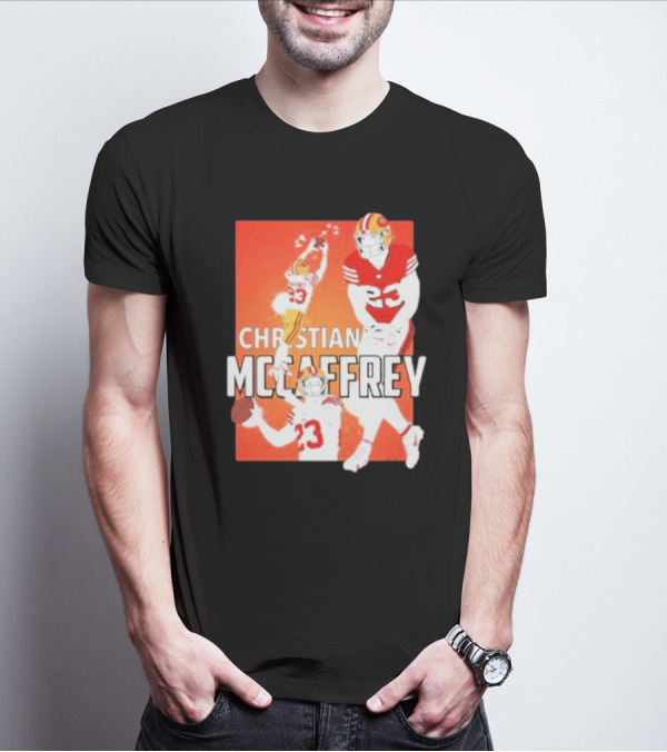 Christian McCaffrey 23 Football Highlights T-Shirt