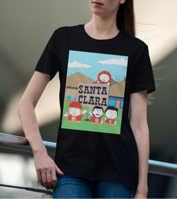 Santa Clara Day 147 South Park Football T-Shirt
