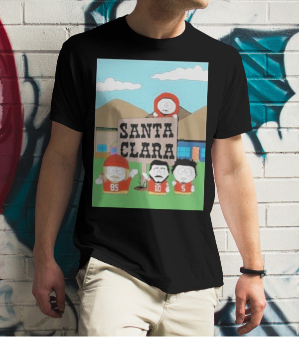 Santa Clara Day 147 South Park Football T-Shirt