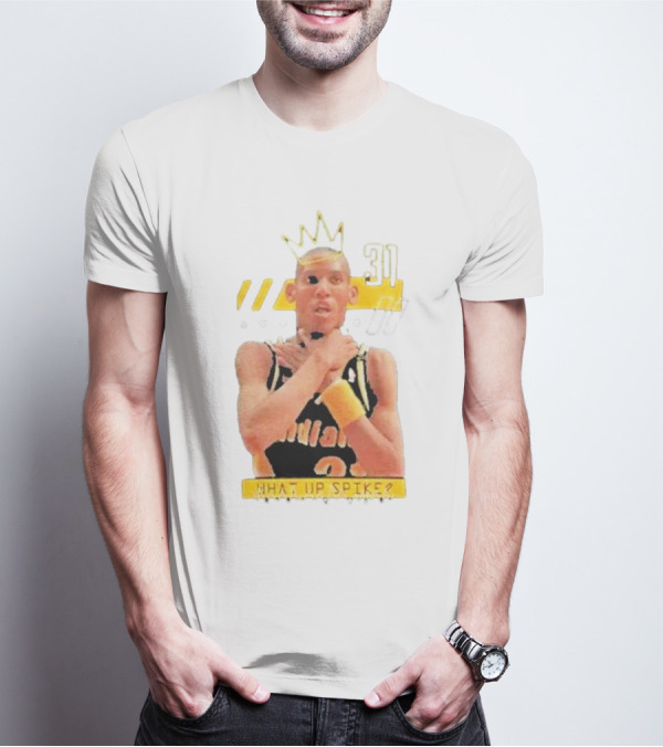 Reggie Miller What Up Spike Choke 31 Basketball T-Shirt