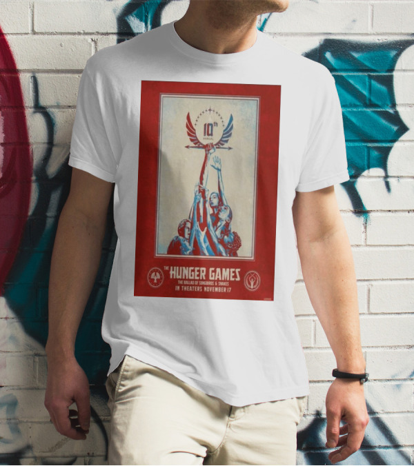 The Hunger Games The Ballad Of Songbirds And Snakes 10th Annual In Theaters November 17 T-Shirt